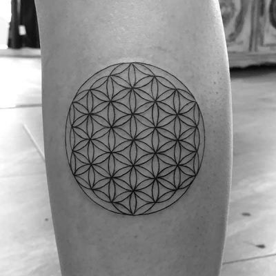 Tatuaje flor de la vida