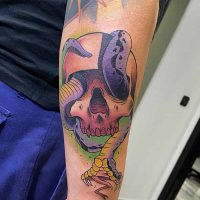 serpiente-calabera-tattoo