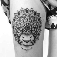 tigre-mandala